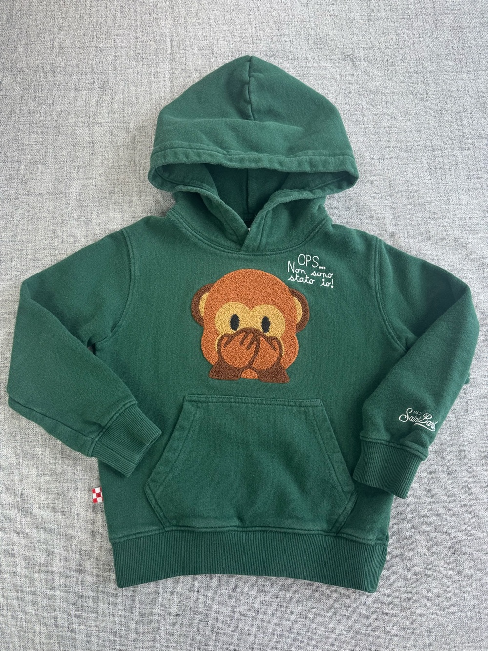 MC2 Saint Barth monkey Hoodie Sweater Sweatshirt Pullover J